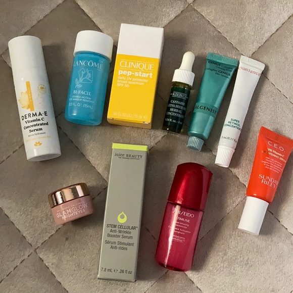 10 piece deluxe skincare set